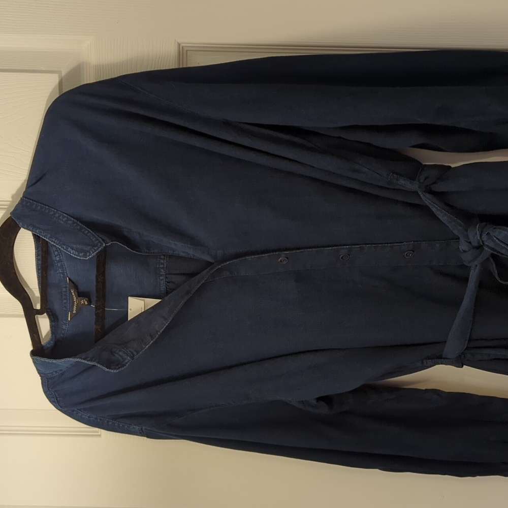 NWT Banana Republic long sleeve denim dress size XL - Picture 5 of 8